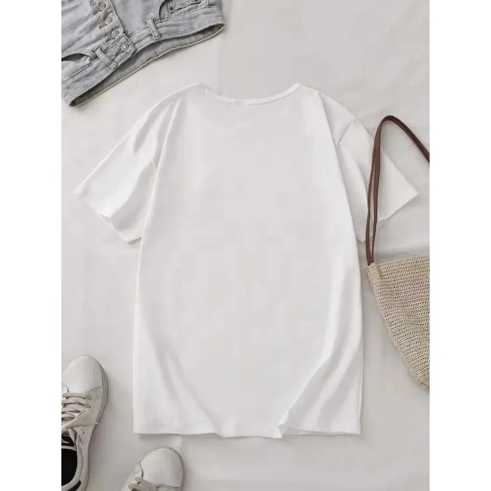 Men Women T-shirt with A Illus - đánh giá và giá Korean Men Lifestyle